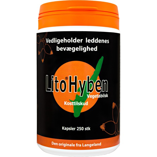  Lito®Hyben - Vegetabilske Kapsler 250 x 500mg 
